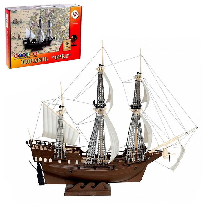 Сборная модель-копия «Парусный военный корабль «Орёл» - фото 1 - id-p224963183