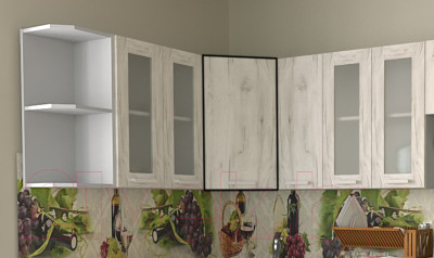 Шкаф навесной для кухни Интерлиния Компо ВШУ-720 - фото 2 - id-p224963255
