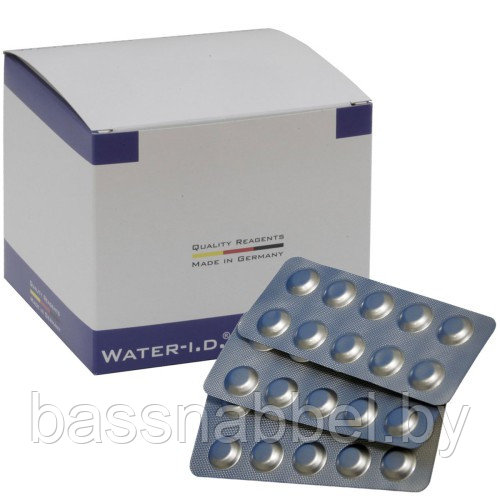 Таблетки DPD 1 (хлор) для тестера анализа качества воды, 10 таблеток (Германия)