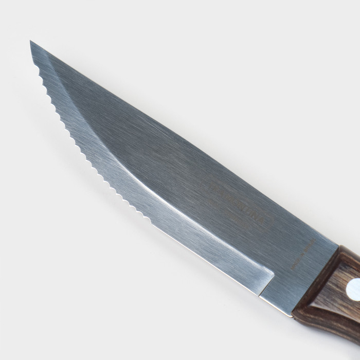 Нож кухонный "TRAMONTINA Polywood Jumbo" для мяса, лезвие 12,5 см - фото 3 - id-p224966562