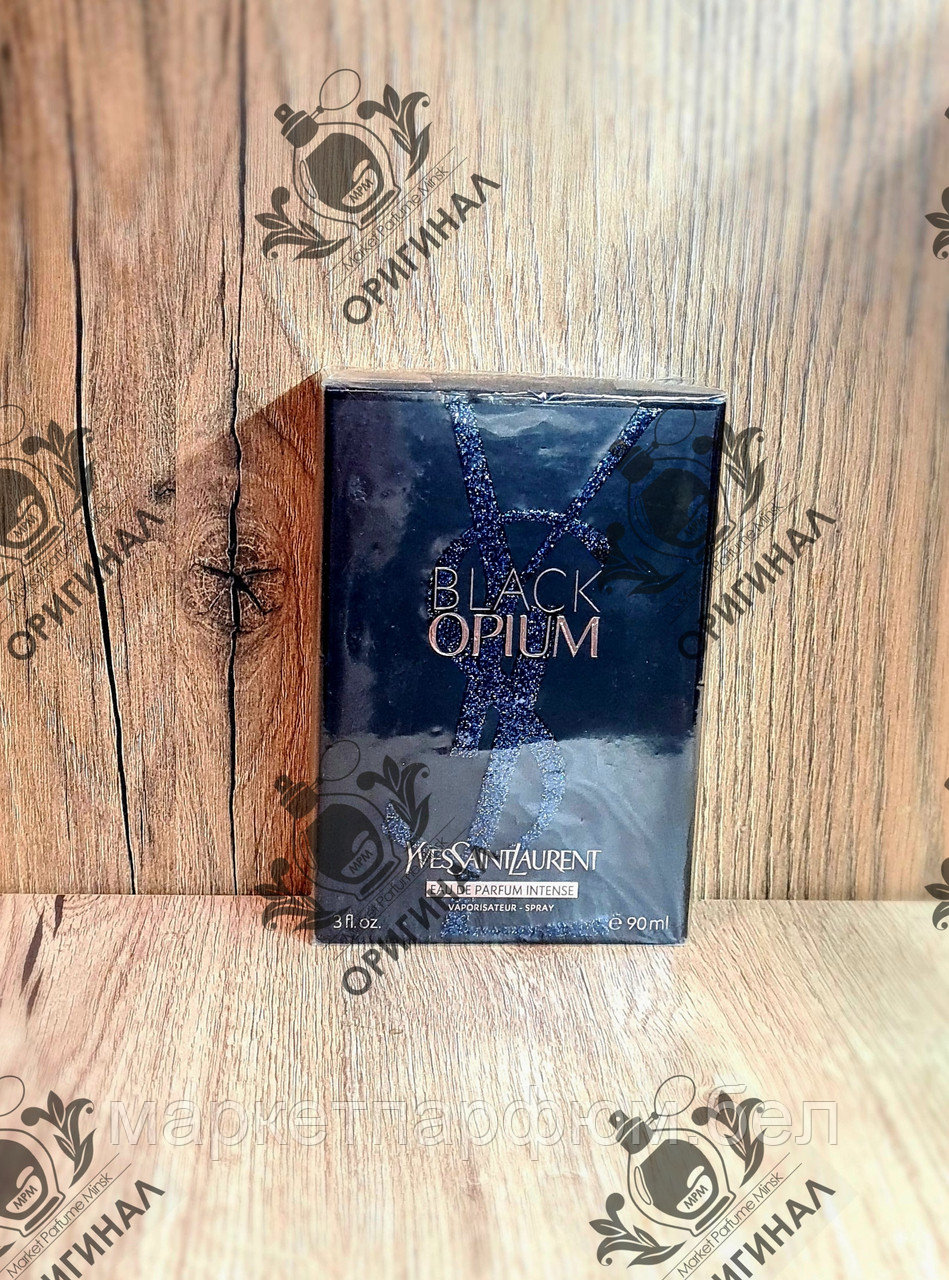 90мл. YVES SAINT LAURENT Black Opium (Оригинал) женский парфюм - фото 1 - id-p204398544