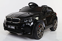 Детский электромобиль Electric Toys BMW X6M LUX 4Х4 арт. FT968В (чёрный) полноприводной