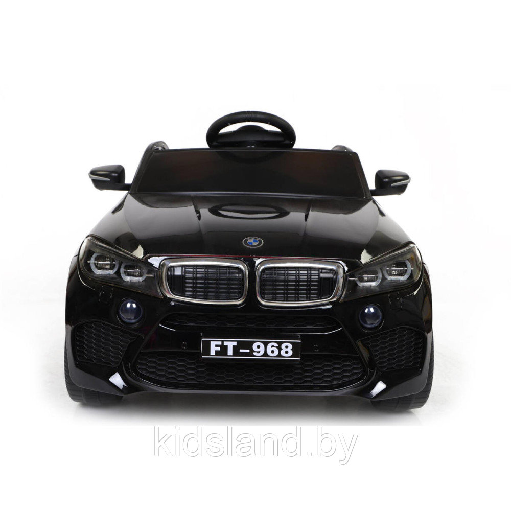 Детский электромобиль Electric Toys BMW X6M LUX 4Х4 арт. FT968В (чёрный) полноприводной - фото 2 - id-p224968256