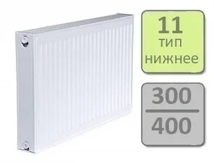 Стальной панельный радиатор Lemax Valve Compact тип 11-300 400