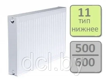 Стальной панельный радиатор Lemax Valve Compact тип 11-500 600