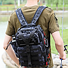 Рюкзак тактический мужской, походный, для рыбалки и охоты. Размер: 40х25х14 см, фото 10