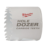 Коронка биметаллическая с твердосплавными зубьями Milwaukee HOLE DOZER CARBIDE 76 мм 49560734