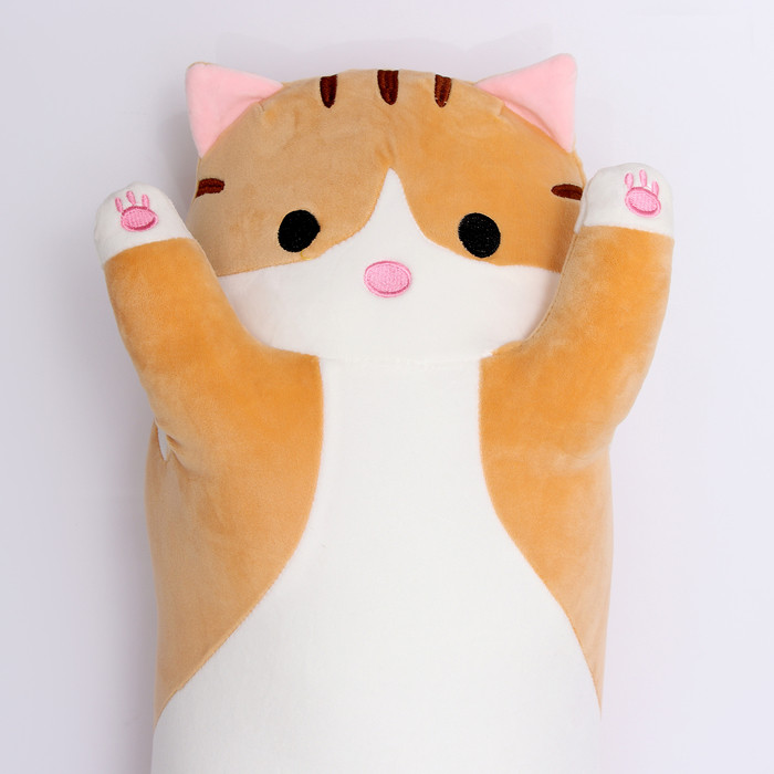 Мягкая игрушка "Котик", 110 см, цвет рыжий - фото 2 - id-p224971633