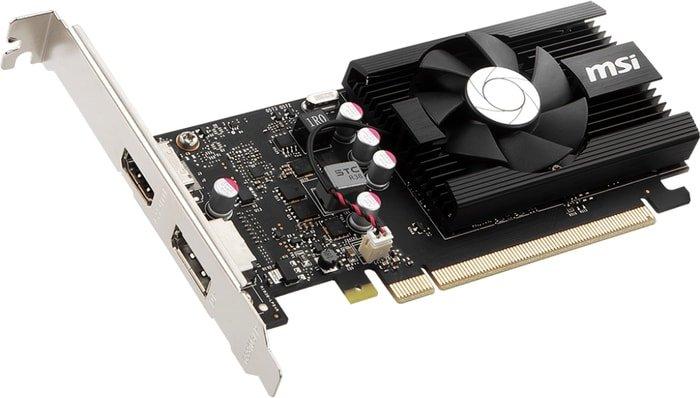 Видеокарта MSI GeForce GT 1030 OC LP 2GB DDR4 - фото 3 - id-p224972289