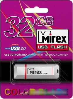 USB Flash Mirex KNIGHT WHITE 32GB (13600-FMUKWH32) - фото 2 - id-p224972255