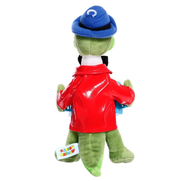 Мягкая игрушка «Крокодил Гена с аккордеоном», 21 см, звук - фото 3 - id-p224972613