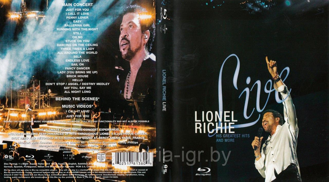 Lionel Richie - Live His Greatest Hits And More - фото 1 - id-p61325196