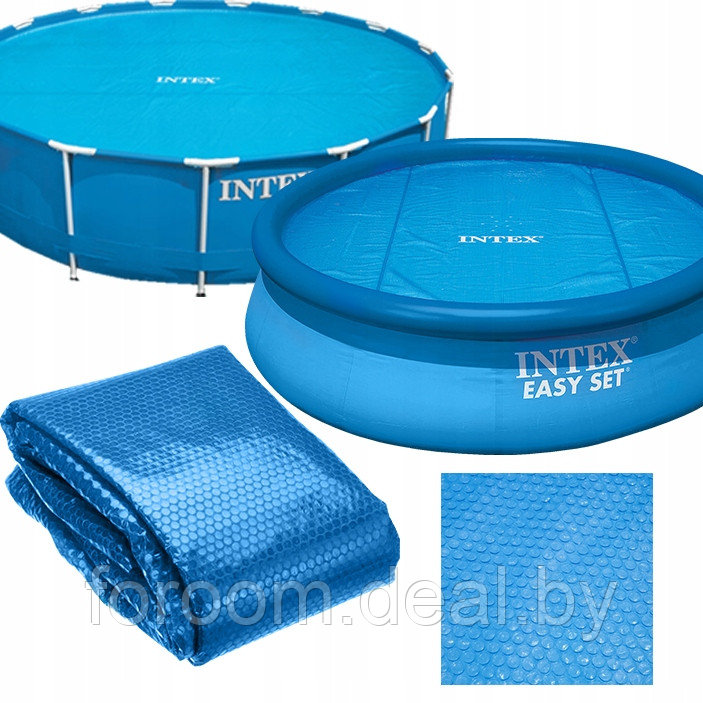 Тент-чехол обогревающий для бассейнов INTEX, 448 см,28013 - фото 1 - id-p224973480
