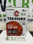 Моторное масло Takayama 5W-30 ILSAC GF-5 4л - фото 1 - id-p204359683