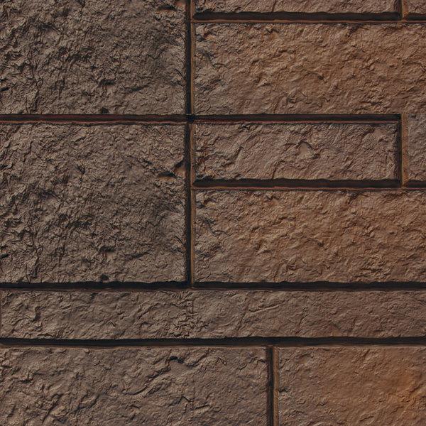 Панель фасадная ТН Песчаник, темно-коричневый - фото 2 - id-p224973896