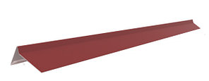 Планка торцевая для гибкой черепицы  (1 шт.=2м.п.) коричневый