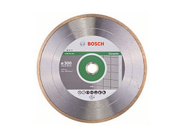 Алмазный круг 300х25.4/30 мм по керамике сплошн. STANDARD FOR CERAMIC BOSCH ( сухая/мокрая резка)