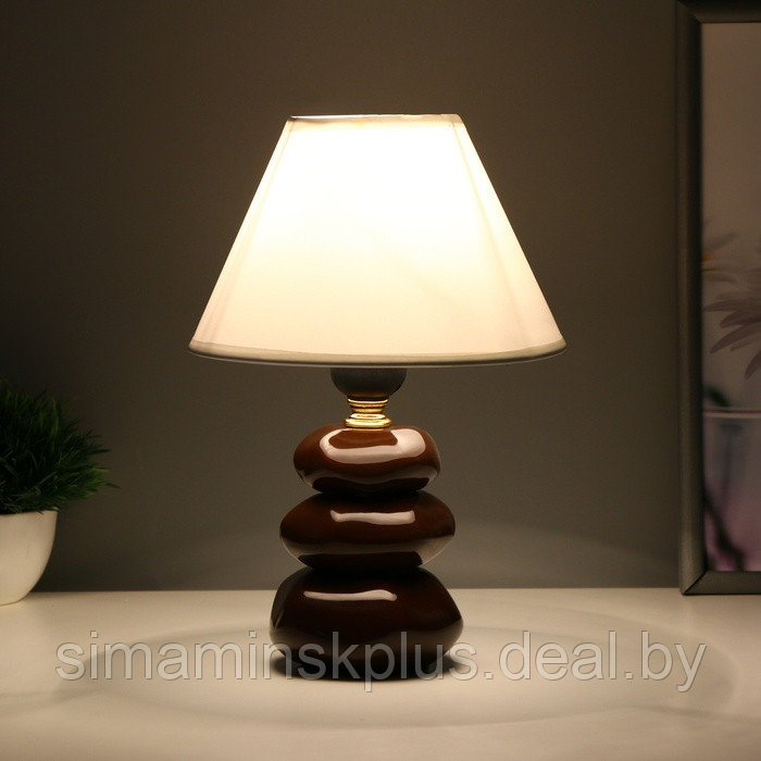 Настольная лампа "Бриз" 1х60Вт Цоколь: E27 Цвет: Кофе - фото 2 - id-p224974671
