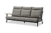 Комплект лаунж мебели Malmo с 3-х местным диваном (тесно-серый), фото 3