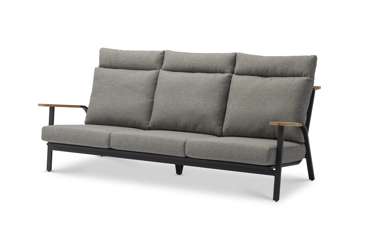 Комплект лаунж мебели Malmo с 3-х местным диваном (тесно-серый) - фото 3 - id-p224975886