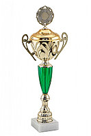 Кубок "Луксор" на мраморной подставке с крышкой , высота 53 см, диаметр чаши 12 см арт. 530-400-140