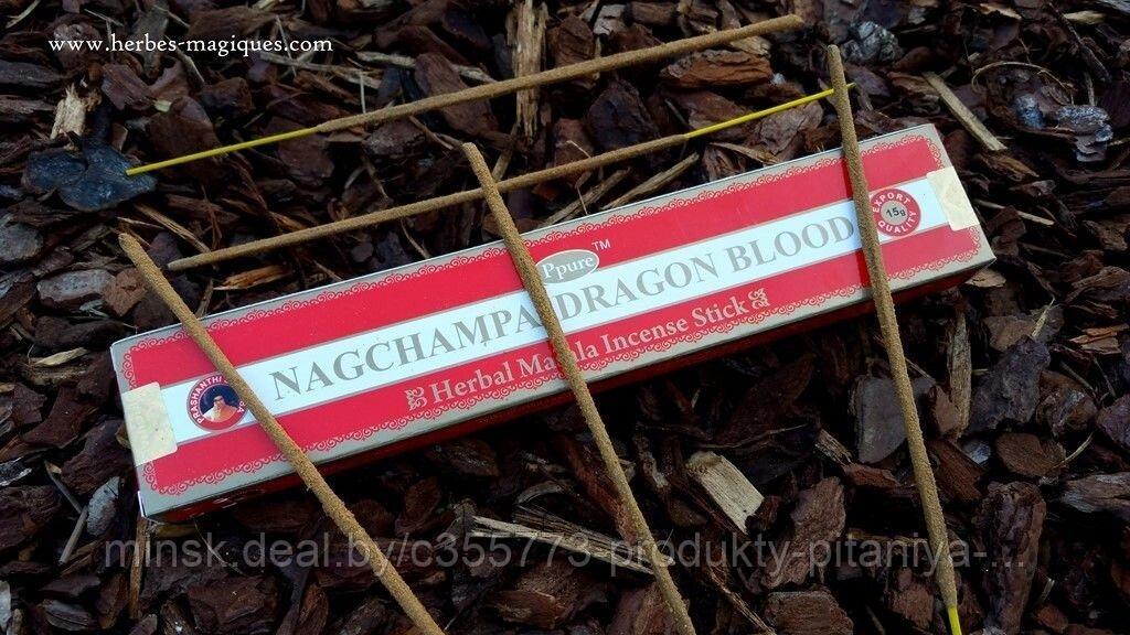 Благовония Ppure NagChampa Кровь дракона (dragon blood), 15г - фото 1 - id-p64924895