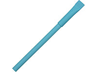 Ручка картонная с колпачком Recycled, голубой (Р)