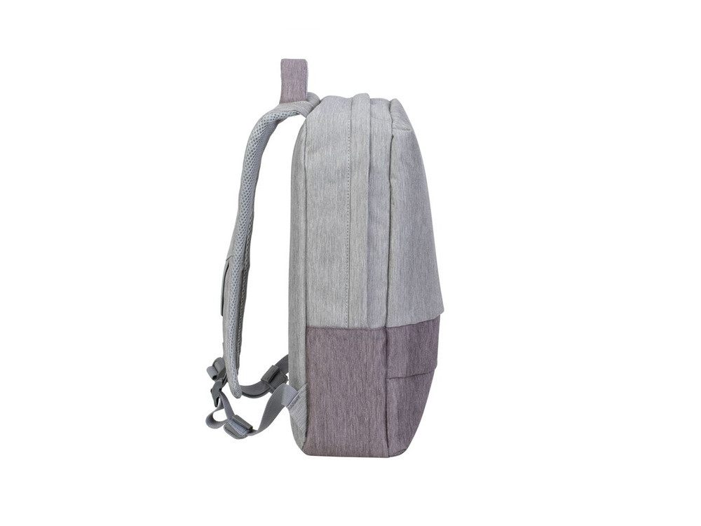 RIVACASE 7562 grey/mocha рюкзак для ноутбука 15.6, серый/кофейный - фото 4 - id-p224977458