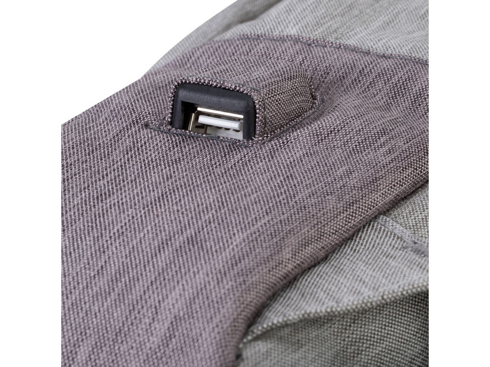 RIVACASE 7562 grey/mocha рюкзак для ноутбука 15.6, серый/кофейный - фото 9 - id-p224977458