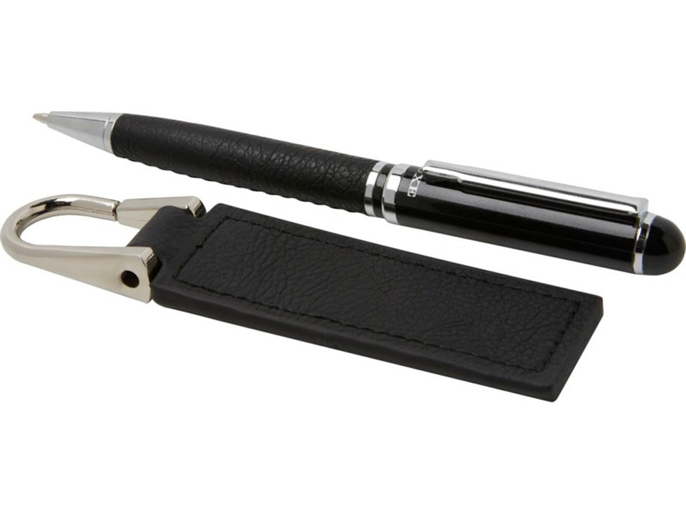 Verse Подарочный набор из шариковой ручки и брелока, черный - фото 4 - id-p224977459