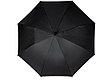 Зонт-трость 1084 Colorline с цветными спицами и куполом из переработанного пластика, черный/синий, фото 2