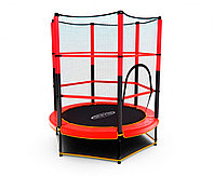 Батут детский DFC TRAMPOLINE-RED 55 с сеткой