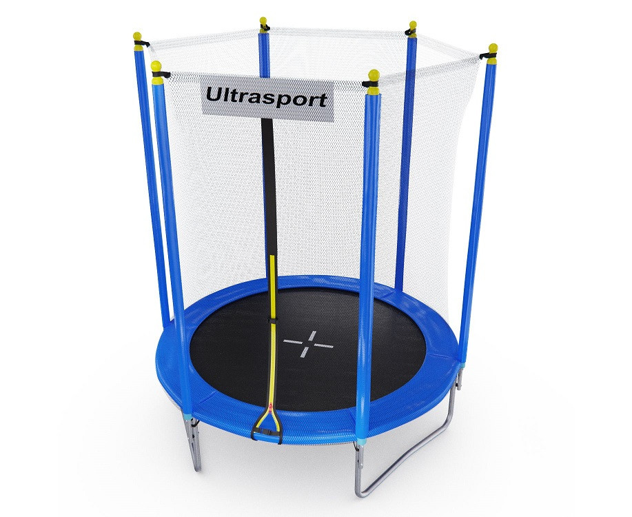 Батут DFC ULTRASPORT 6 ft с защитной сеткой