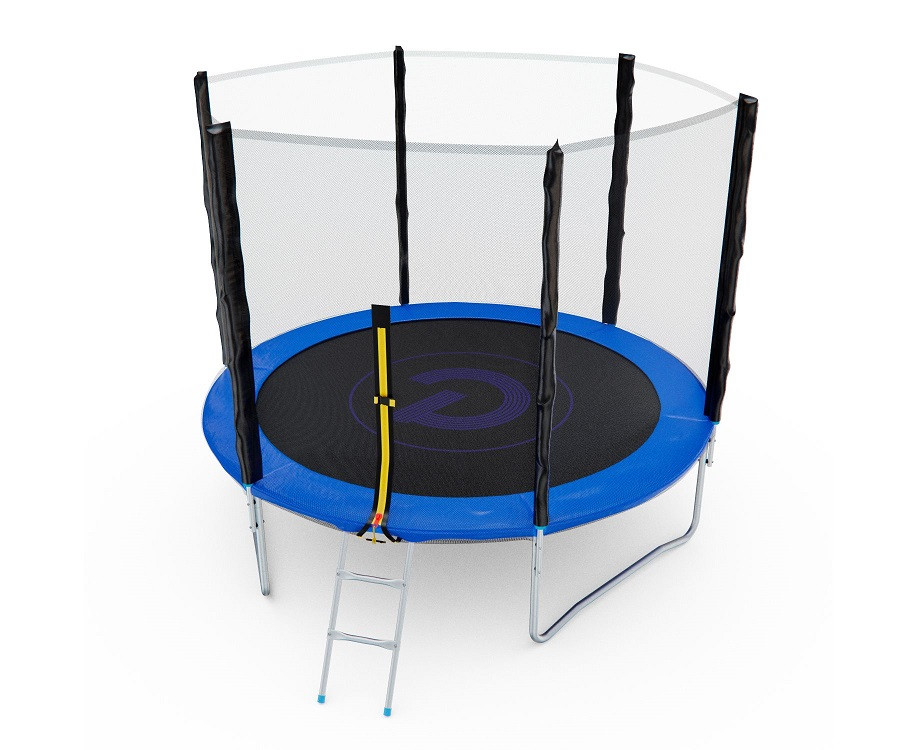 Батут с сеткой DFC PELPO 8ft с лестницей BLUE