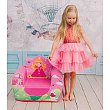 Мягкая игрушка кресло «Принцесса», цвет розовый, фото 5