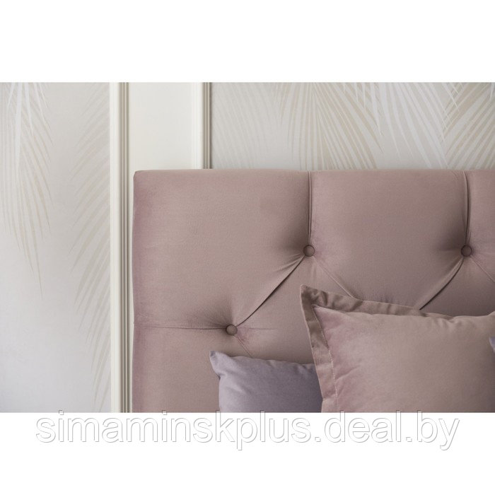 Кровать «Монблан» без ПМ, 1400 × 2000 мм, ортопедическое основание, цвет velutto 11 - фото 6 - id-p224980636