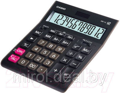 Калькулятор Casio GR-12-W-EP - фото 1 - id-p224981216