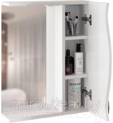 Шкаф с зеркалом для ванной Mixline Лима 55 551706 - фото 2 - id-p224981486