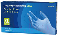 Перчатки одноразовые Nitrile Gloves Long NitrileExam