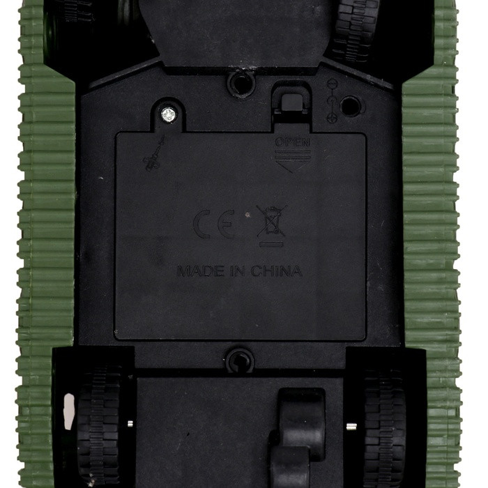 Танк радиоуправляемый "Победа", работает от батареек, цвет зеленый - фото 4 - id-p224982462