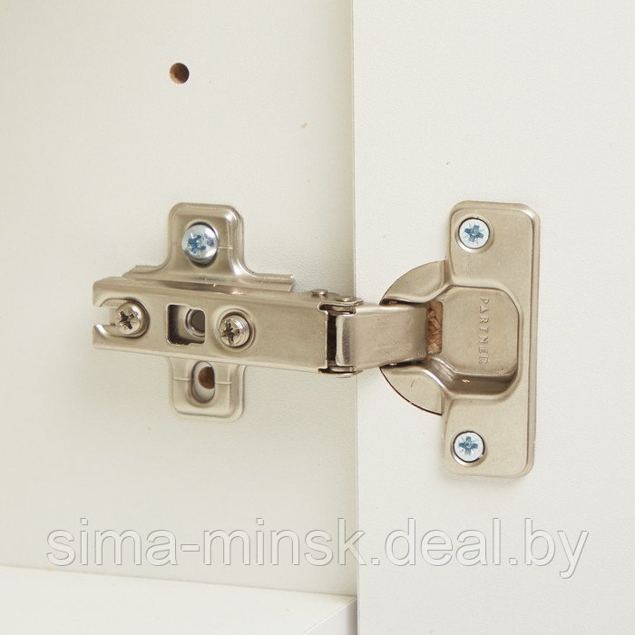 Шкаф навесной для ванной комнаты "Порто 50" (2 двери), 50 х 24 х 72 см - фото 4 - id-p224982932