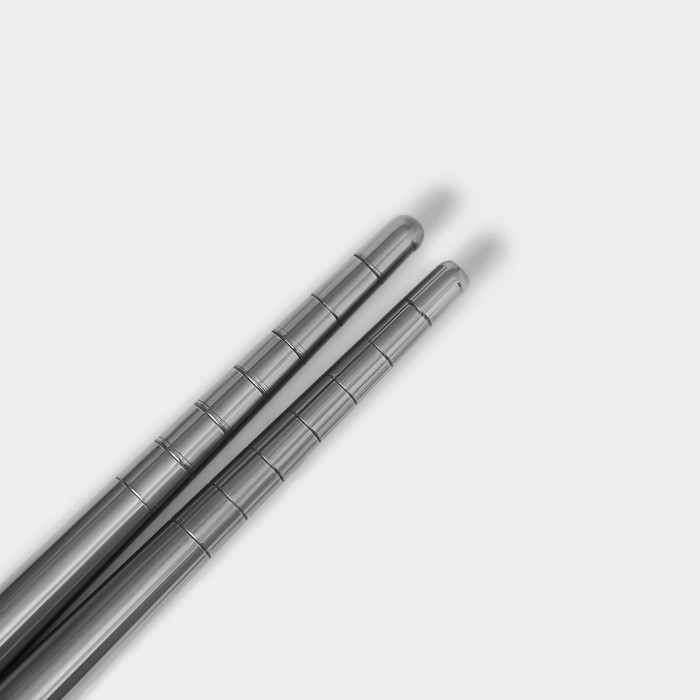 Набор палочек для суши Magistro 22,5 см, 5 пар, 201 сталь, d=0,5 см - фото 3 - id-p224983359