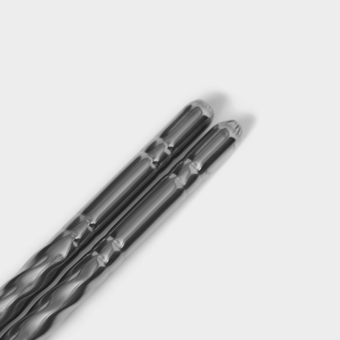 Набор палочек для суши Magistro 22,5 см, 5 пар, 201 сталь, d=0,5 см - фото 4 - id-p224983359