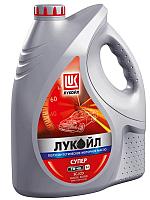 5л.Масло моторное полусинтетическое Лукойл Супер 5w-40 SG/CD, кан.,(4,225кг), РФ Артикул 19443