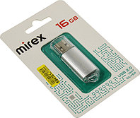 Накопитель Mirex Unit Silver 13600-FMUUSI16 USB2.0 Flash Drive 16Gb (RTL)