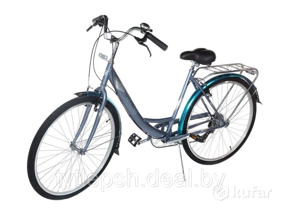 Городской Велосипед STELS Navigator 395 рама 20, 2023 серо-голубой - фото 3 - id-p224984029