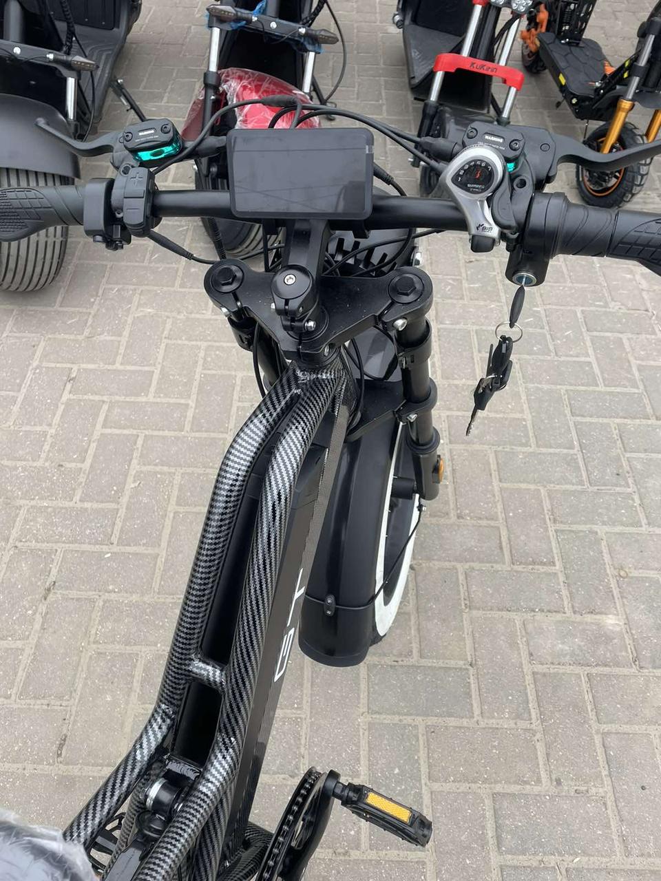 Электровелосипед GT V11 Pro Carbon - фото 3 - id-p224961707