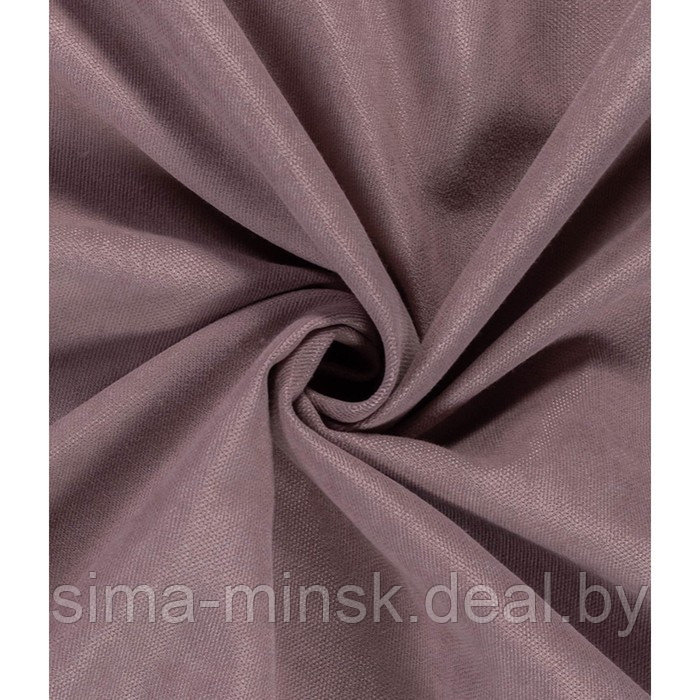 Штора «Канвас», размер дизайн 150x260 см, цвет пепел розы - фото 1 - id-p224984599