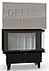 DEFRO HOME INTRA  ME C G каминные топки, фото 2