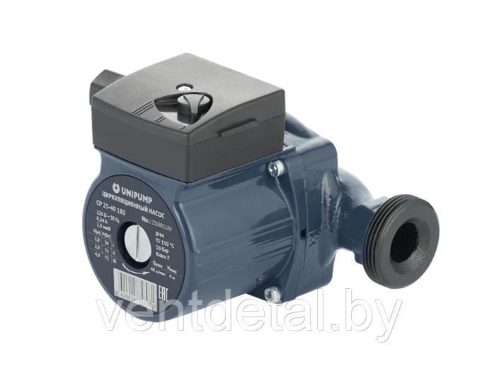 Насос циркуляционный UNIPUMP CP 25-40 180 - фото 3 - id-p224984988